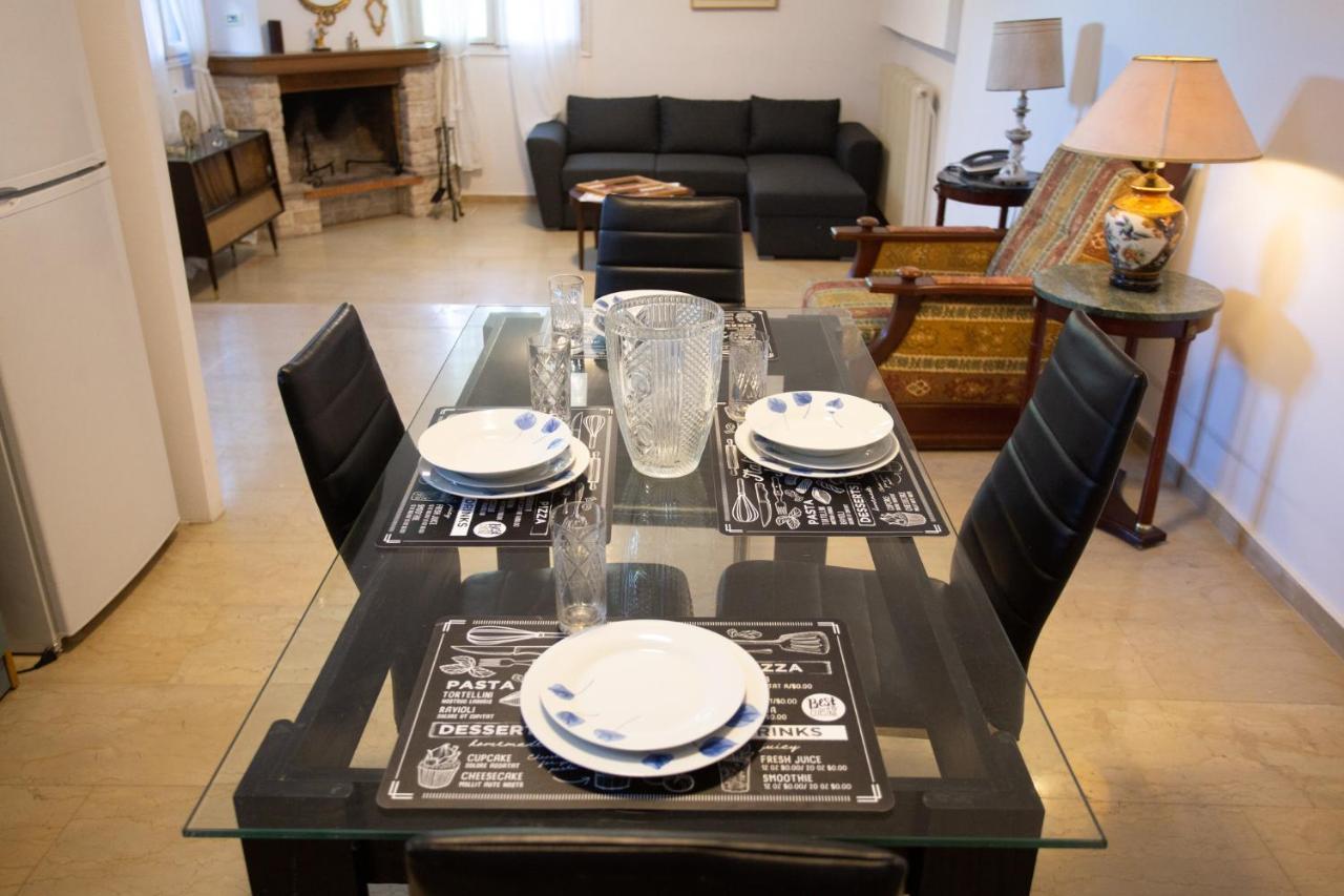 Traditional Villa Appartment With Garden, Also For Gatherings ,15 Minutes From Thessaloniki Airport المظهر الخارجي الصورة