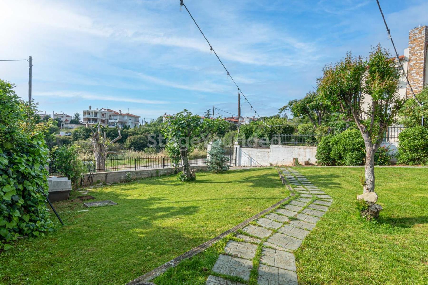 Traditional Villa Appartment With Garden, Also For Gatherings ,15 Minutes From Thessaloniki Airport المظهر الخارجي الصورة